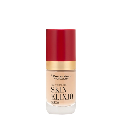 Pierre Rene - Skin Elixir SPF30 Velvet Foundation - Długotrwały Podkład do Twarzy - 02 - 25ml
