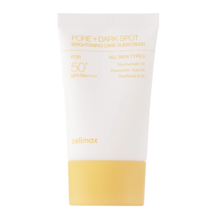 Celimax - Pore+Dark Spot Brightening Care Sunscreen - Rozjaśniający Krem Przeciwsłoneczny - 50ml