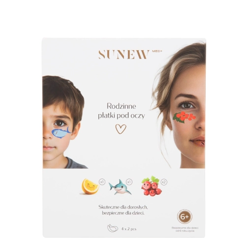 SunewMed+ - Rodzinne Płatki pod Oczy - 4 pary