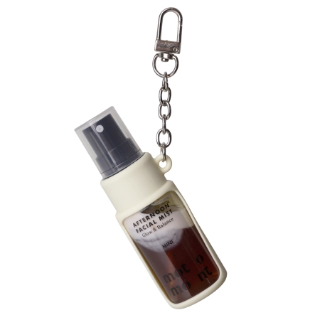 motomont - Silicone Keyrings+Afternoon Facial Mist - Nawilżająco-Utrwalająca Mgiełka do Makijażu z Etui - 20ml+1szt
