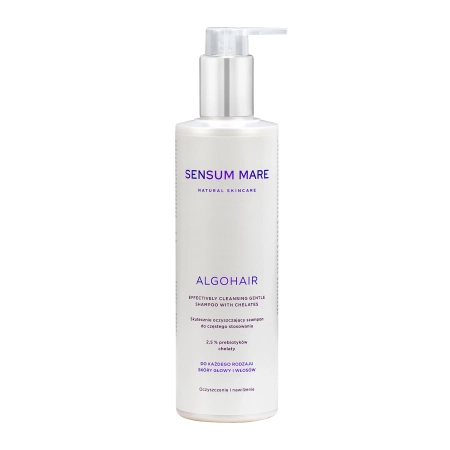 Sensum Mare - Algohair - Effctively Cleansing Gentle Shampoo with Chelates - Skutecznie Oczyszczający Szampon do Częstego Stosowania - 250ml