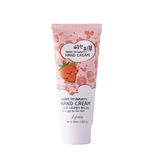 Esfolio - Sweet Strawberry Hand Cream - Nawilżający Krem do Rąk - 100ml