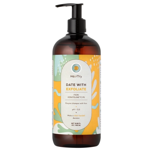 HairTry - Date With Exfoliate - Szampon Enzymatyczny - 500ml - OUTLET