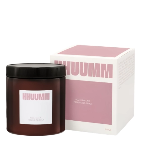 HHUUMM - Peeling do Ciała - Róża i Malina - 250ml