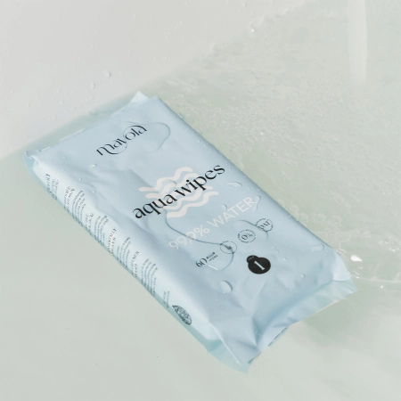 Mayola - Aqua Wipes Step 1 - Chusteczki Wodne z Owsem - 60szt