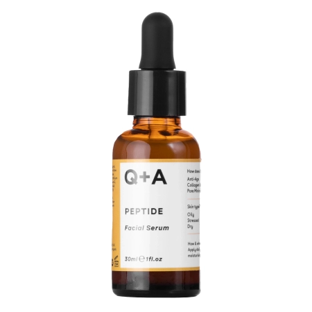 Q+A - Peptide - Facial Serum - Nawilżająco-Regenerujące Serum do Twarzy z Peptydami - 30ml