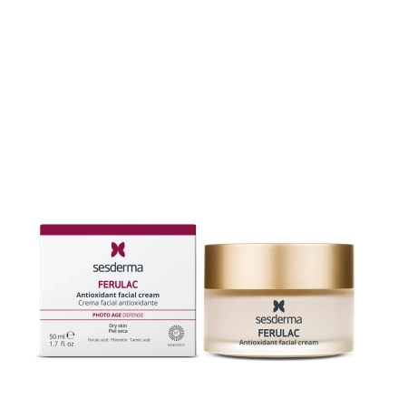 Sesderma - Ferulac Antioxidant Facial Cream - Antyoksydacyjny Krem do Twarzy z Kwasem Ferulowym - 50ml