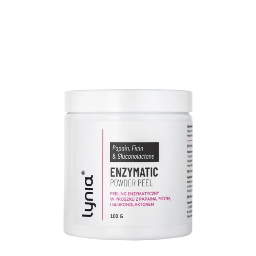 Lynia - Peeling Enzymatyczny w Proszku z Papainą i Ficyną oraz Glukonolaktonem - 100g