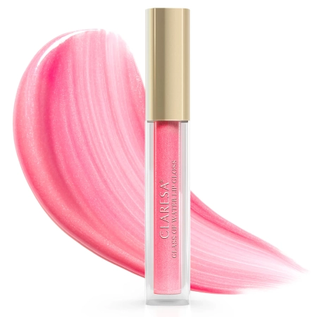 Claresa - Glass Of Water Lip Gloss - Błyszczyk Do Ust Z Efektem Tafli - Pink Tonic - 03 - 2 g