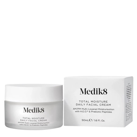Medik8 - Total Moisture Daily Facial Cream - Intensywnie Nawilżający Krem do Twarzy - 50ml 