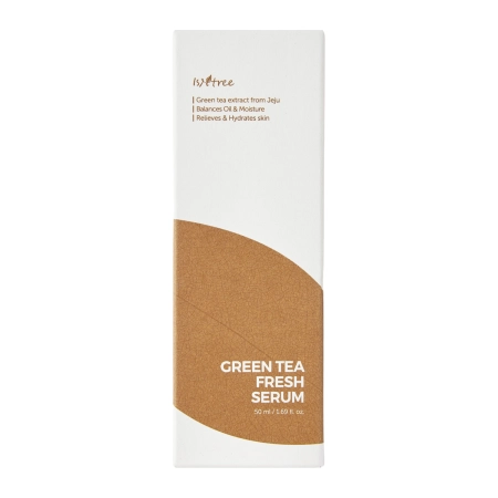 Isntree - Green Tea Fresh Serum - Serum do Twarzy z Ekstraktem z Zielonej Herbaty - 50ml - OUTLET