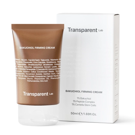 Transparent Lab - Bakuchiol Firming Cream - Ujędrniający Krem z Bakuchiolem - 50ml