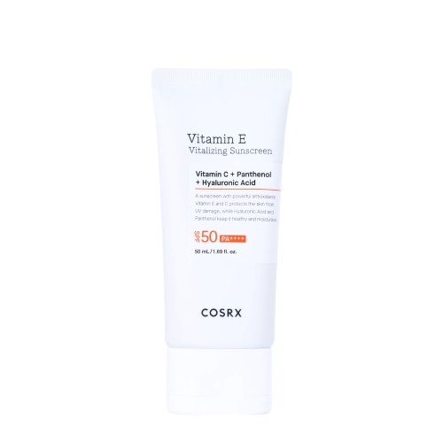 COSRX - Vitamin E Vitalizing Sunscreen - SPF 50+ - Krem Przeciwsłoneczny z Witaminą E - 50ml
