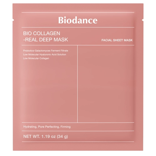 Biodance - Bio-Collagen Real Deep Mask - Ujędrniająca Maska Kolagenowa do Twarzy - 1szt/34g
