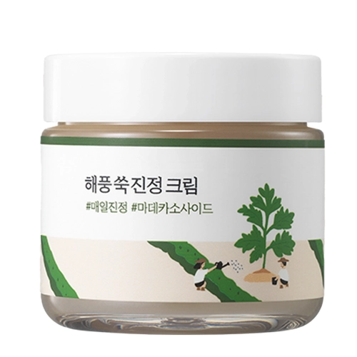 Round Lab - Mugwort Calming Cream - Odżywczy Krem do Twarzy - 80ml - OUTLET