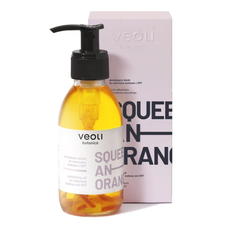 Veoli Botanica - Squeeze an Orange - Emulgujący Olejek do Zmywania Makijażu i SPF - 147,4ml