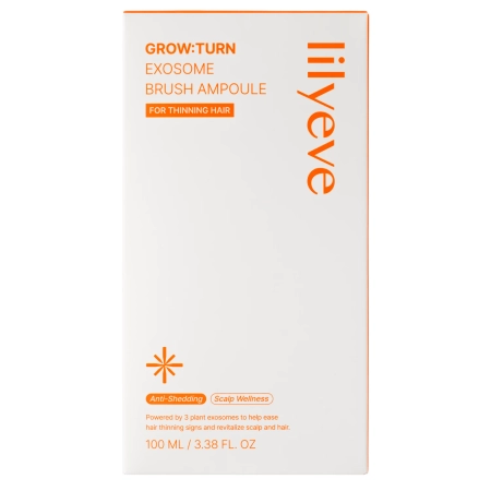 lilyeve - Grow:Turn Exosome Brush Ampoule - Wzmacniająca Ampułka do Włosów i Skóry Głowy - 100ml