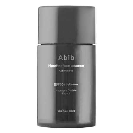 Abib - Heartleaf Sun Essence Calming Drop - Kojąca Esencja Przeciwsłoneczna z Pstrolistką SPF50 PA++++ - 50ml