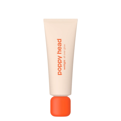 Poppy Head - Wetlight All Over Glow - Płynny Rozświetlacz do Ciała i Twarzy - 02 Glitterini - 50ml