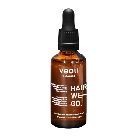 Veoli Botanica - Hair We Go - Stymulująco-Wzmacniająca Wcierka Wodna do Skalpu - 50ml