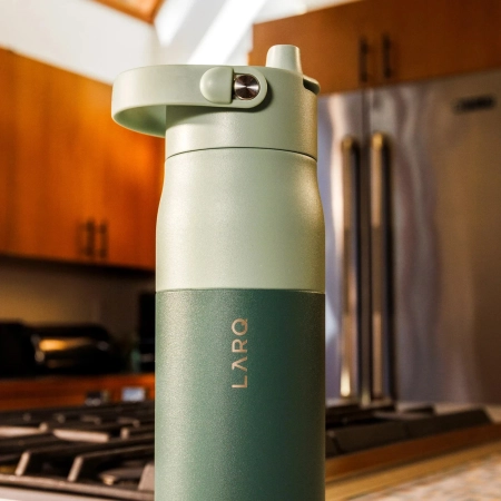 LARQ - Bottle Swig Top - Butelka Termiczna ze Słomką - Eucalyptus Green - 680ml