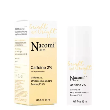 Nacomi - Rozświetlające Serum pod Oczy z Kofeiną 2% - 15ml
