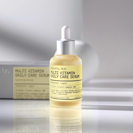 Logically, Skin - Multi Vitamin Daily Care Serum - Rozświetlające Serum Witaminowe do Twarzy - 50ml