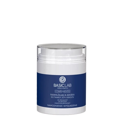 BasicLab - Complementis Nawilżająca Maska do Twarzy, Szyi i Dekoltu - 50ml