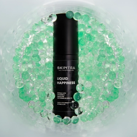 SkinTra - Liquid Happiness - Serum z Retinalem 0,3% na Twarz i pod Oczy - 30ml