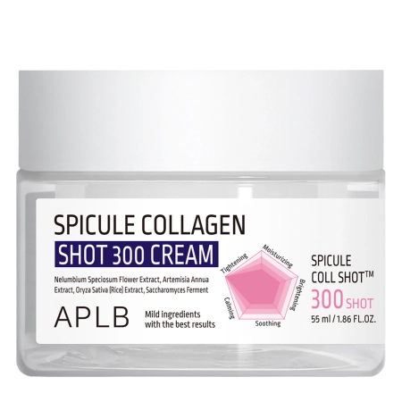 APLB - Spicule Collagen Shot 300 Cream - Mikroigłowy Krem z Kolagenem - 55ml