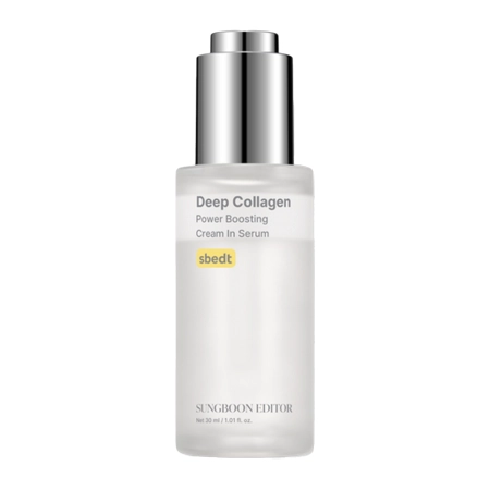 Sungboon Editor - Deep Collagen Cream In Serum - Przeciwzmarszczkowe Serum do Twarzy z Kolagenem - 30ml