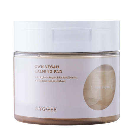 Hyggee - Own Vegan Calming Pads - Łagodzące Płatki do Twarzy - 160g - OUTLET