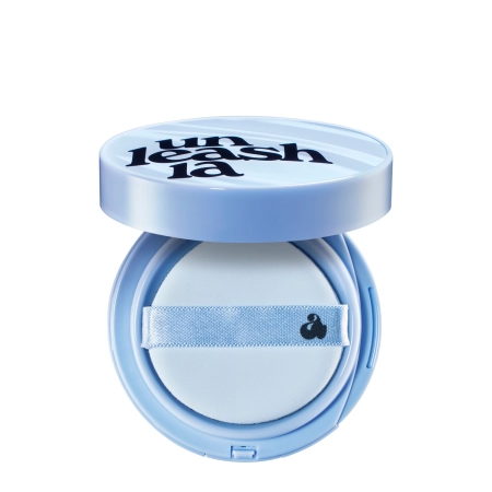 Unleashia - Babe Skin Baby Blue Cushion SPF 40 PA++ - Podkład w Poduszce - 17C Seraphic - 15g