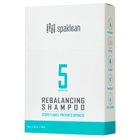 Spaklean - Amazing Collagen Rebalancing Shampoo - Balansujący Szampon do Włosów - 10x10ml