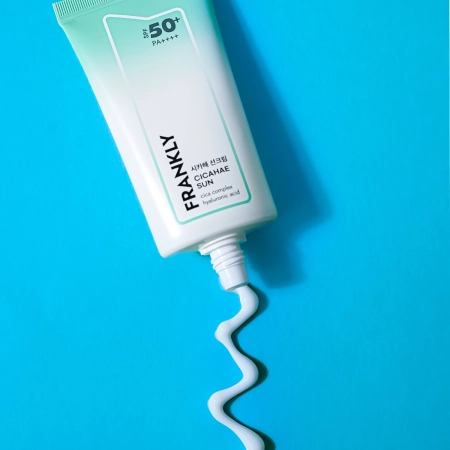 Frankly - Cicahae Sun SPF50+/PA++++ - Kojący Krem do Twarzy z Filtrem - 50ml