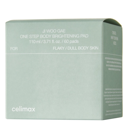 Celimax - Ji.Woo.Gae One Step Body Brightening Pad - Peelingujące Płatki do Ciała - 60szt