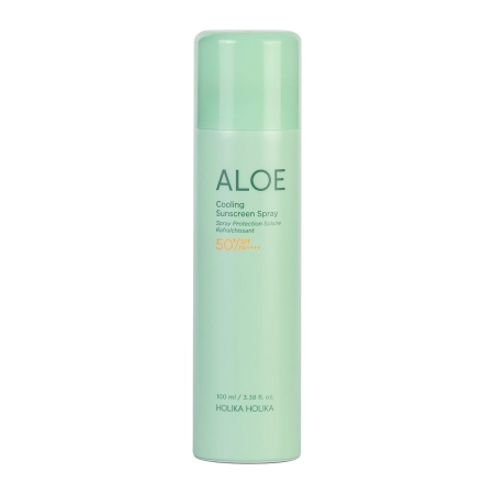 Holika Holika - Aloe Ice Cooling Sun Spray SPF50+/PA++++ - Chłodzący Spray z Filtrem Przeciwsłonecznym - 100ml