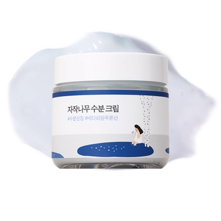 Round Lab - Birch Juice Moisturizing Cream - Krem Nawilżający z Sokiem z Brzozy - 80ml