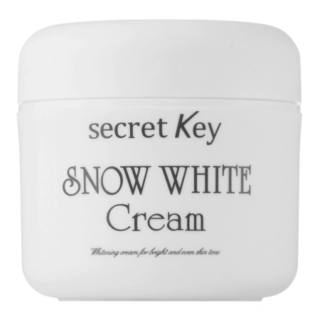 Secret Key - Snow White Cream - Nawilżająco-Rozświetlający Krem do Twarzy - 50g