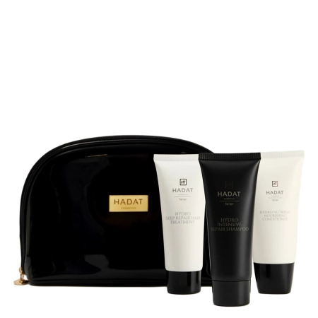 Hadat - Hydro Intensive Repair Set - Zestaw Rewitalizujący - Kosmetyczka - 70ml+70ml+70ml