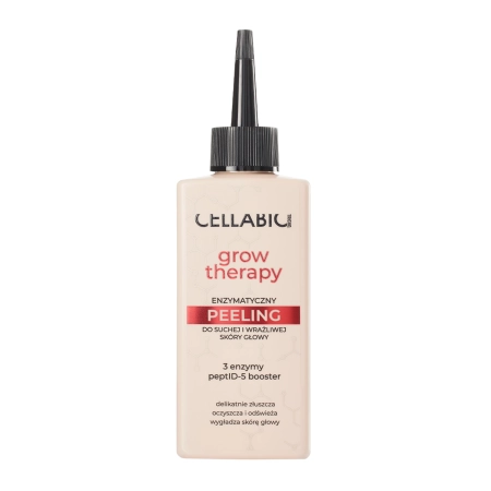 Cellabic Tricho - Grow Therapy Woman -  Enzymatyczny Peeling do Suchej i Wrażliwej Skóry Głowy - 150ml