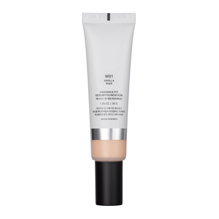TFIT - Radiance Fit Serum Foundation - Rozświetlający Podkład do Twarzy - W01 Vanilla - 30g
