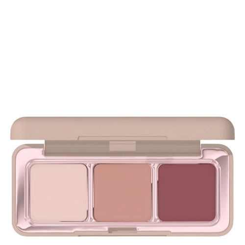 Poppy Head - Just Enough Everyday Matte Eyeshadow Palette - Paleta Matowych Cieni do Powiek - 01 Mauve On - 4,8g