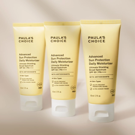 Paula's Choice - Advanced  Protection Daily Moisturiser SPF 50 PA++++ - Krem Nawilżający na Dzień - 60ml