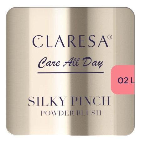 Claresa - Care All Day Silky Pinch Powder Blush - Pudrowy Róż Do Policzków - Lumi Pink 02 - 2 g