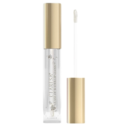 Claresa - Glass Of Water Lip Gloss - Błyszczyk Do Ust Z Efektem Tafli - Crystal Water - 01 - 2 g