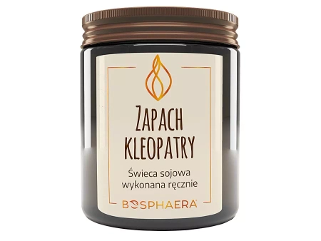 Bosphaera - Świeca Sojowa - Zapach Kleopatry - 190g