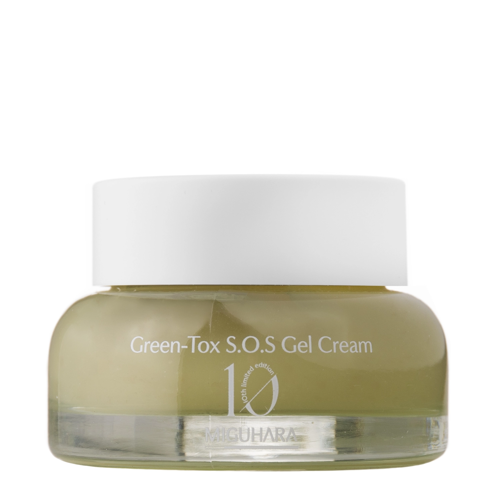 Miguhara - Green-Tox S.O.S Gel Cream - Krem-Żel do Twarzy z Ekstraktem z Zielonej Herbaty Jeju - 50ml - OUTLET