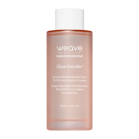 Weave Cosmetics - Glow Installer - Tonik Złuszczający z 5% PHA i Kompleksem Enzymów - 150ml
