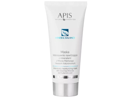 Apis - Professional - Mineral Balance - Intensively Moisturizing Mask - Maska Intensywnie Nawilżająca z Minerałami z Morza Martwego i Kwasem Hialuronowym - 200ml
